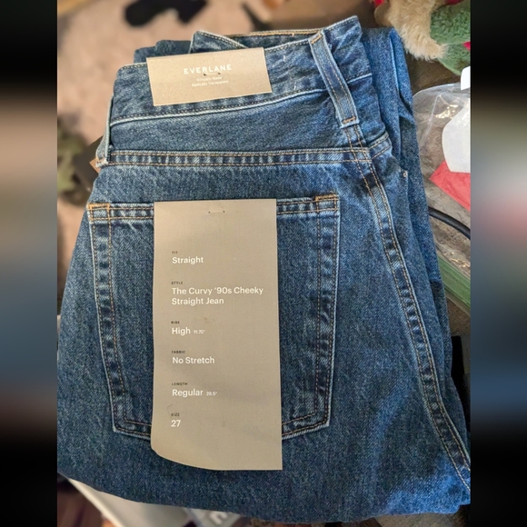 Everlane The Curvy 90s Cheeky Straight Jean - Picture 2 of 4